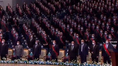 لحظة أداء معاوني النيابة العامة دفعة 2018 اليمين القانونية|فيديو