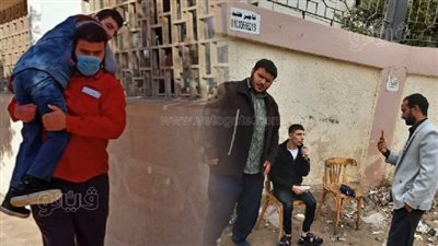 الصاحب ظهر وسند.. طالب كفيف يحمل صديقه المعاق على أكتافه لحضور المحاضرات يوميا بطنطا | فيديو