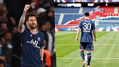 ميسي يكشف سر تخليه عن القميص 10 في باريس سان جيرمان