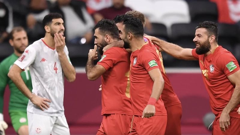 مباراة سوريا وتونس