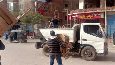 حملات لرفع إلاشغالات بالجيزة