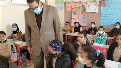 وكيل تعليم الغربية يتابع سير امتحانات الصف الرابع الابتدائي 