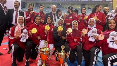 منتخب الكاراتيه يكتسح ميداليات البطولة الأفريقية بالقاهرة