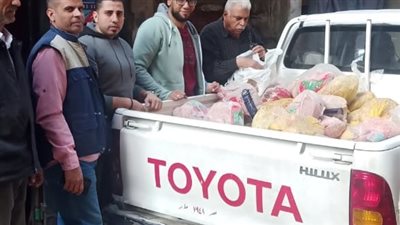  ضبط ٦٠٠ كجم لحوم ومصنعاتها مجهولة المصدر بالجيزة | فيديو