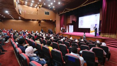 افتتاح أسبوع جامعة المنصورة الرابع لريادة الأعمال l صور 