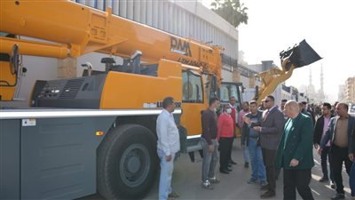  الدقهلية تتسلم الدفعة الثالثة من معدات النظافة 