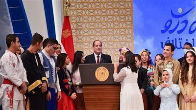 شاهد | السيسي يؤكد حرص الدولة على صقل مهارات ورعاية وتمكين ودمج أبنائه من ذوي الهمم