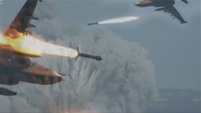 الطائرات العراقية تقصف وكرا لداعش في وادي حواري