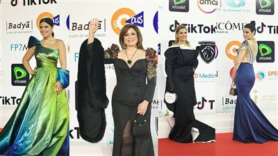 أجمل إطلالات الفنانات على ريد كاربت ختام مهرجان القاهرة السينمائي | صور