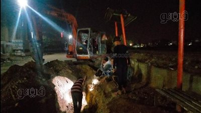 الاستعانة بحفار لإصلاح تسريب الغاز بخط 