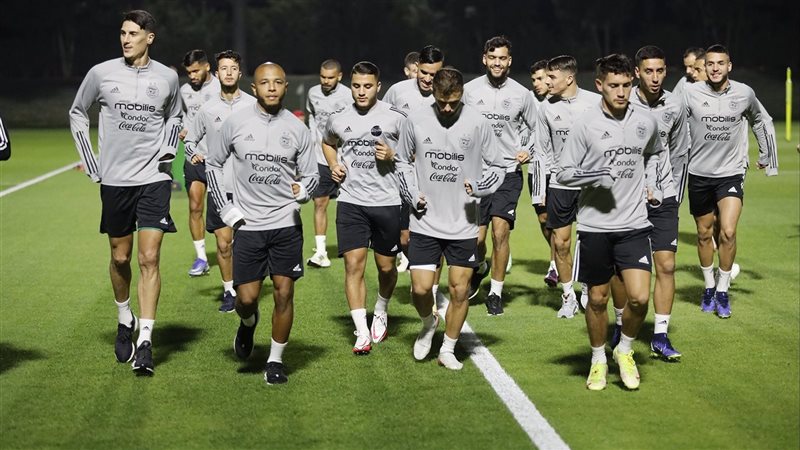 استعدادات منتخب الجزائر