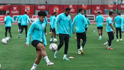 الأهلي يستأنف تدريباته بعد انتهاء الراحة