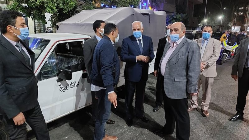 محافظ الجيزة يتفقد