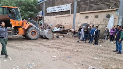 حملة مكبرة لرفع إشغالات الطرق بمحيط سوق الكونيسة