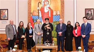 السفير الفرنسي يطلب من البابا تواضروس زيارة كاتدرائية العاصمة الإدارية