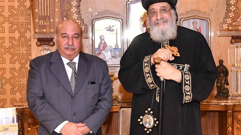 البابا تواضروس يستقبل