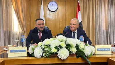 رئيس اتحاد الصناعات يبحث مع وفد ليبي سبل التعاون المشترك