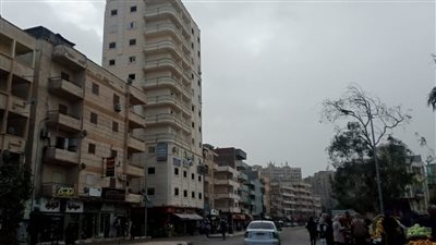 هطول أمطار على مدن ومراكز محافظة البحيرة