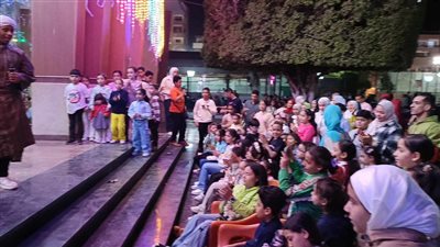 فرحة العيد، كورال أطفال قصر الثقافة يتألق في احتفالية نادي المنيا الرياضي (صور)