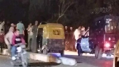 واخد إجازة علشان يحضر فرح، مصرع شاب في حادث تصادم بالشرقية (صور)