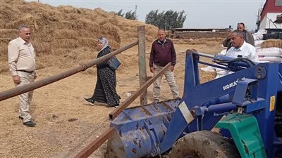 إزالة تعديات على أراض زراعية بـ