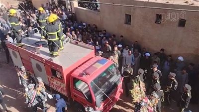 استعدادات مكثفة للجنازة العسكرية للشهيد النقيب محمود عبد الصبور بقنا (فيديو)