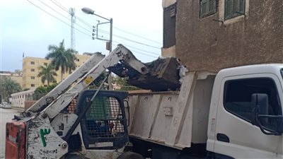 رفع 2100 طن مخلفات بمدينتي المنصورة وطلخا في الدقهلية
