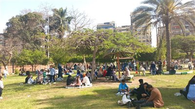 حدائق المنصورة تستقبل 60 ألف زائر خلال أيام عيد الفطر