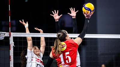 الكرة الطائرة، الزمالك على رأس المجموعة الثانية في بطولة إفريقيا للسيدات