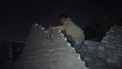 في ثالث أيام عيد الفطر، محافظ القليوبية يتابع إزالة 3 حالات بناء على أراض زراعية