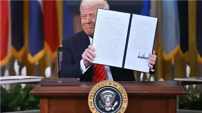 أيام قليلة ومن بينها مصر، البيت الأبيض يحدد موعد تنفيذ قرار ترامب بفرض رسوم جمركية 