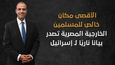 الأقصى مكان خالص للمسلمين، الخارجية المصرية تصدر بيانا ناريًا لـ إسرائيل (إنفوجراف)