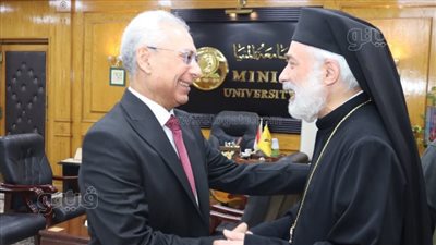 رئيس جامعة المنيا يؤكد على دور المؤسسات الأكاديمية والدينية فى ترسيخ التلاحم الوطني