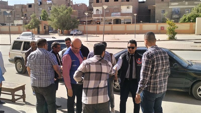 وكيل صحة سوهاج يتفقد