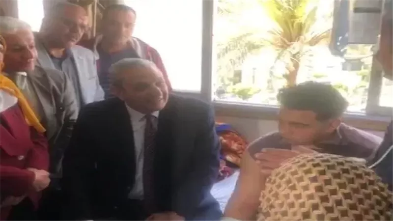 بسبب وعكة صحية..
