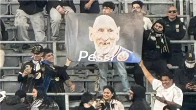 غضب كبير بعد لافتة إهانة ميسي من جماهير لوس أنجلوس