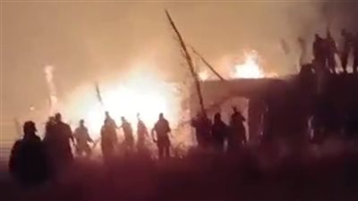 حريق بمزرعتي دواجن ومواش بالفيوم يلتهم 3 آلاف كتكوت