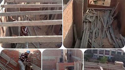 التصدي لأعمال بناء بدون ترخيص في ههيا بالشرقية 