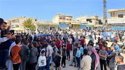 احتجاجات في مدن وبلدات سورية تنديدا بالهجمات الإسرائيلية 