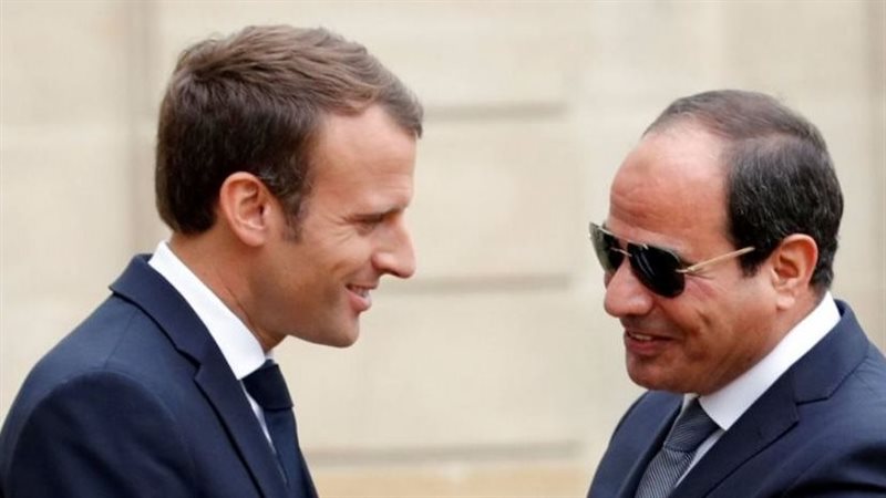 السيسي وماكرون، فيتو