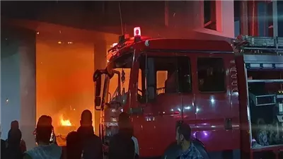 بسبب شاحن تليفون، مصرع ربة منزل وإصابة زوجها و3 آخرين في حريق بالهرم 