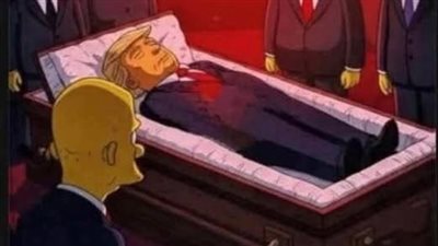 بعد ظهوره مسجى في نعشه، القصة الكاملة لنبؤة اغتيال ترامب الأسبوع المقبل 