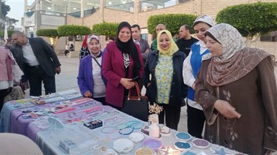 محافظ الدقهلية يتابع فعاليات معرض المنتجات اليدوية والحرفية «هي والمستقبل» 