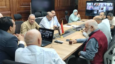 نائب محافظ قنا يتابع مستجدات ملف تقنين الأراضي عبر الفيديو كونفرانس