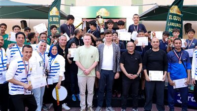 منافسات قوية في كأس البيت الروسي بالإسكندرية للمدارس