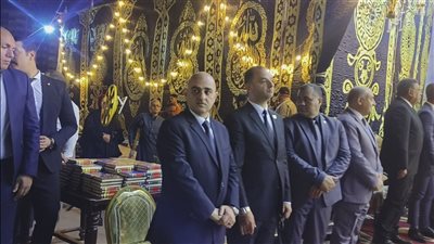 توزيع مصاحف على مقدمي واجب العزاء في السكرتير العام لمحافظة الدقهلية