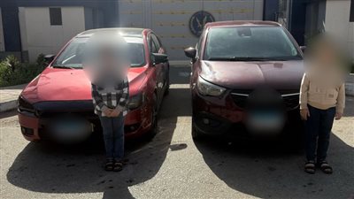القبض على طفلين بتهمة قيادة سيارتين ملاكي في القطامية 