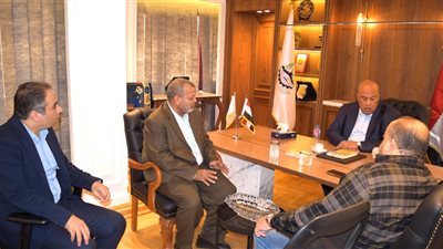 أيمن العشري يبحث مع رئيس شُعبة الأدوات الصحية توطين الصناعة وزيادة الصادرات