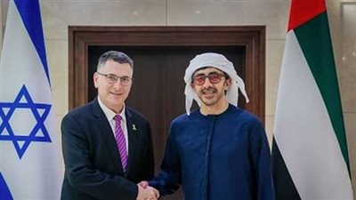 وزير خارجية الإمارات يستقبل نظيره الإسرائيلي لبحث العلاقات الثنائية