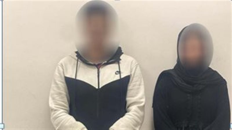 سقوط صاحب شركة وزوجته